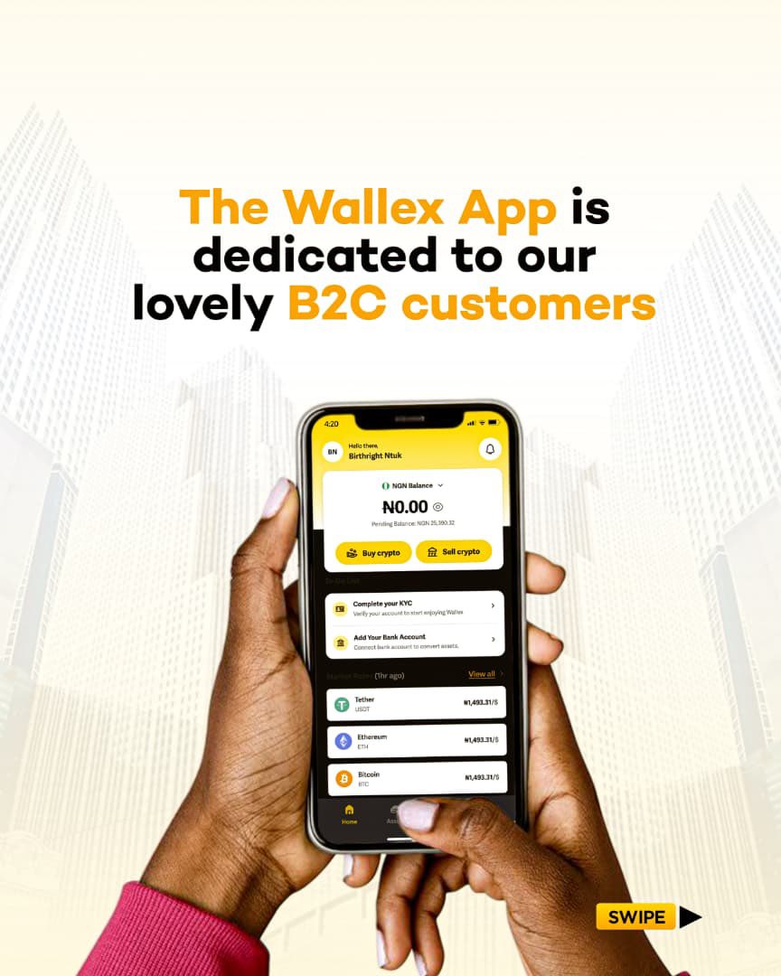 wallexhq's tweet photo. We’ve evolved from manual OTC to a fully automated experience.
Wall Street Exchange ➝ Wallex

The customers grew and The volumes grew. So we built a more efficient system to serve you better.
#Wallex #CryptoExchange #CryptoNigeria #Fintech #builtforspeed https://t.co/aFjaBAJARu