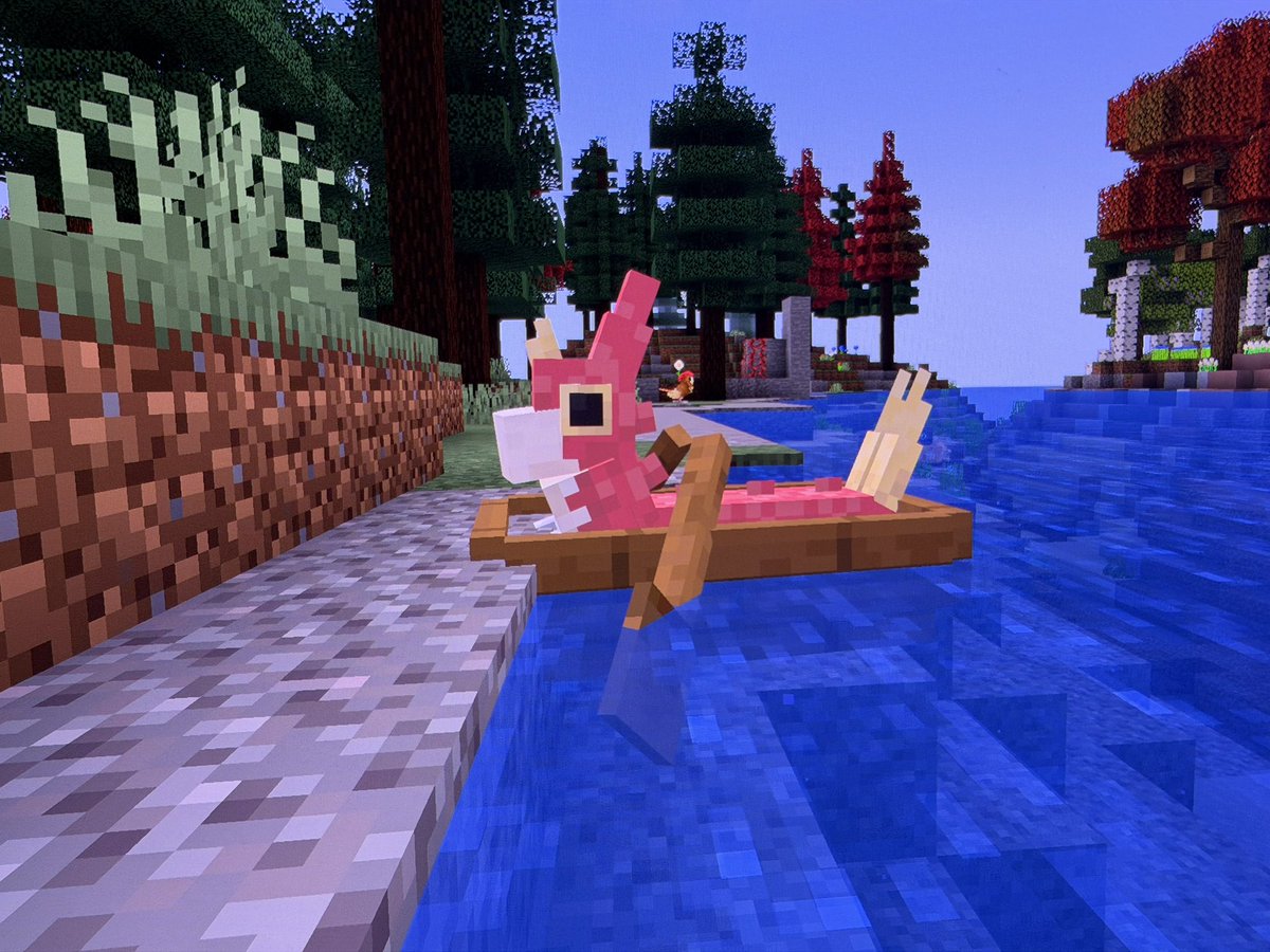 carolinemendel_'s tweet photo. Wurmple in a boat 🐛 https://t.co/JwpACcdwfW
