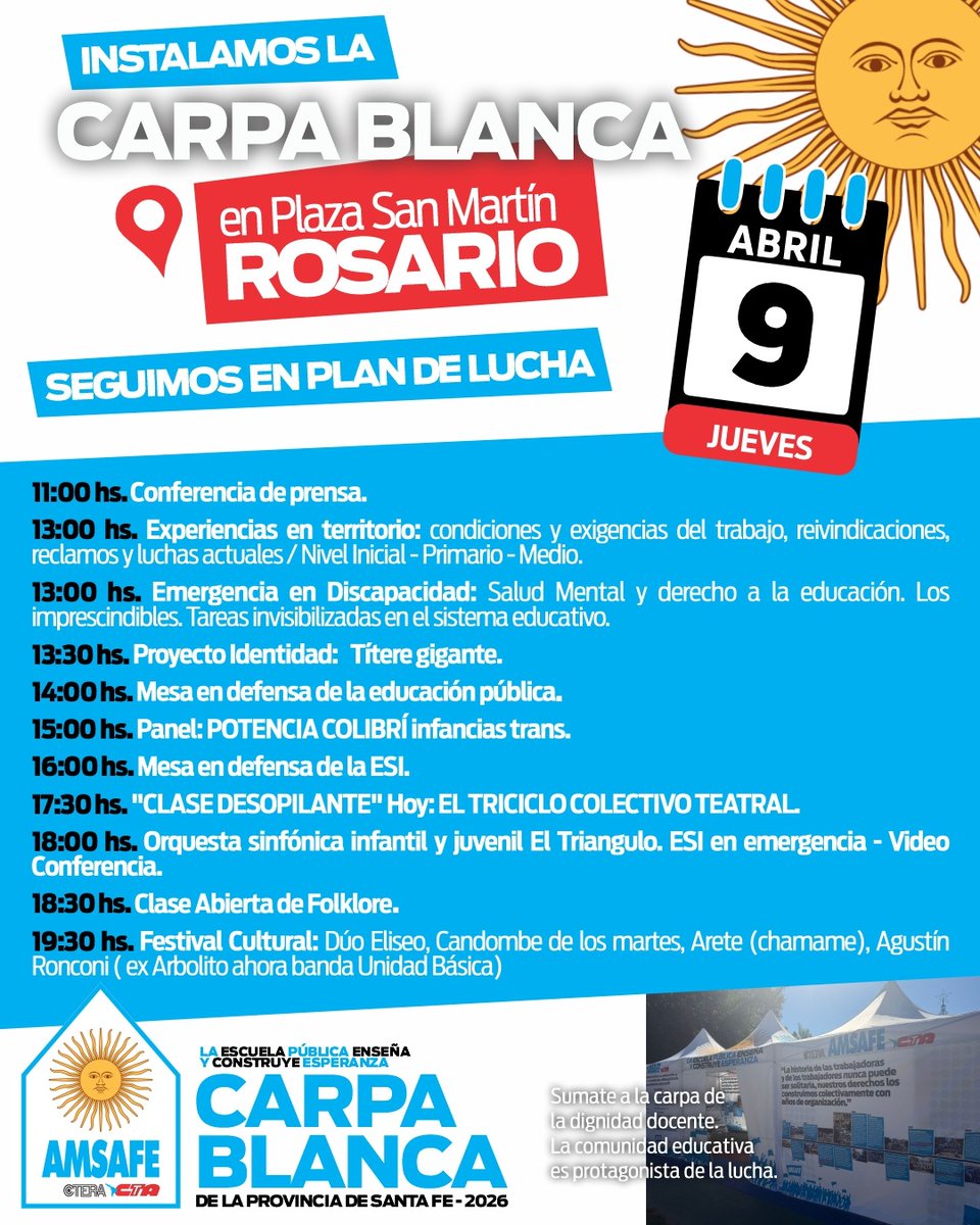 Amsafe Rosario tweet media