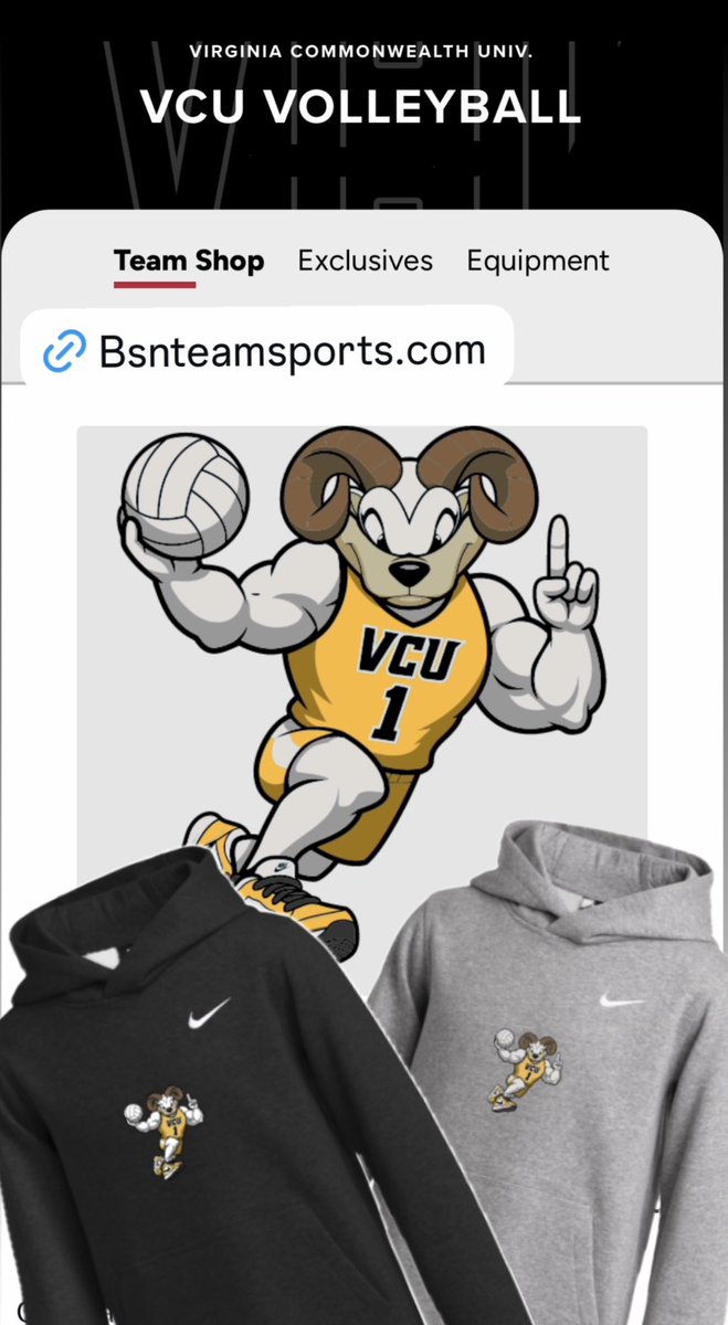 ThisIsEddieJ's tweet photo. Dope hoodies @VCUvolleyball 
https://t.co/uBtCQ5yjwe https://t.co/ENQQI53laB