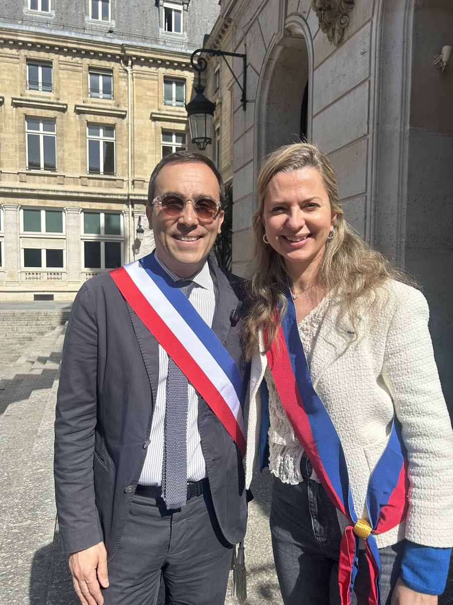 actyssandier's tweet image. Très heureuse de poursuivre mon engagement aux côtés du Maire du 15eme arr @Philippe_Goujon en charge du #tourisme et de l’#attractivité merci à lui et à notre sénatrice @AgnesEvren pour leur confiance renouvelée ! Hâte de travailler avec notre 1er adjoint @GregoryCanal