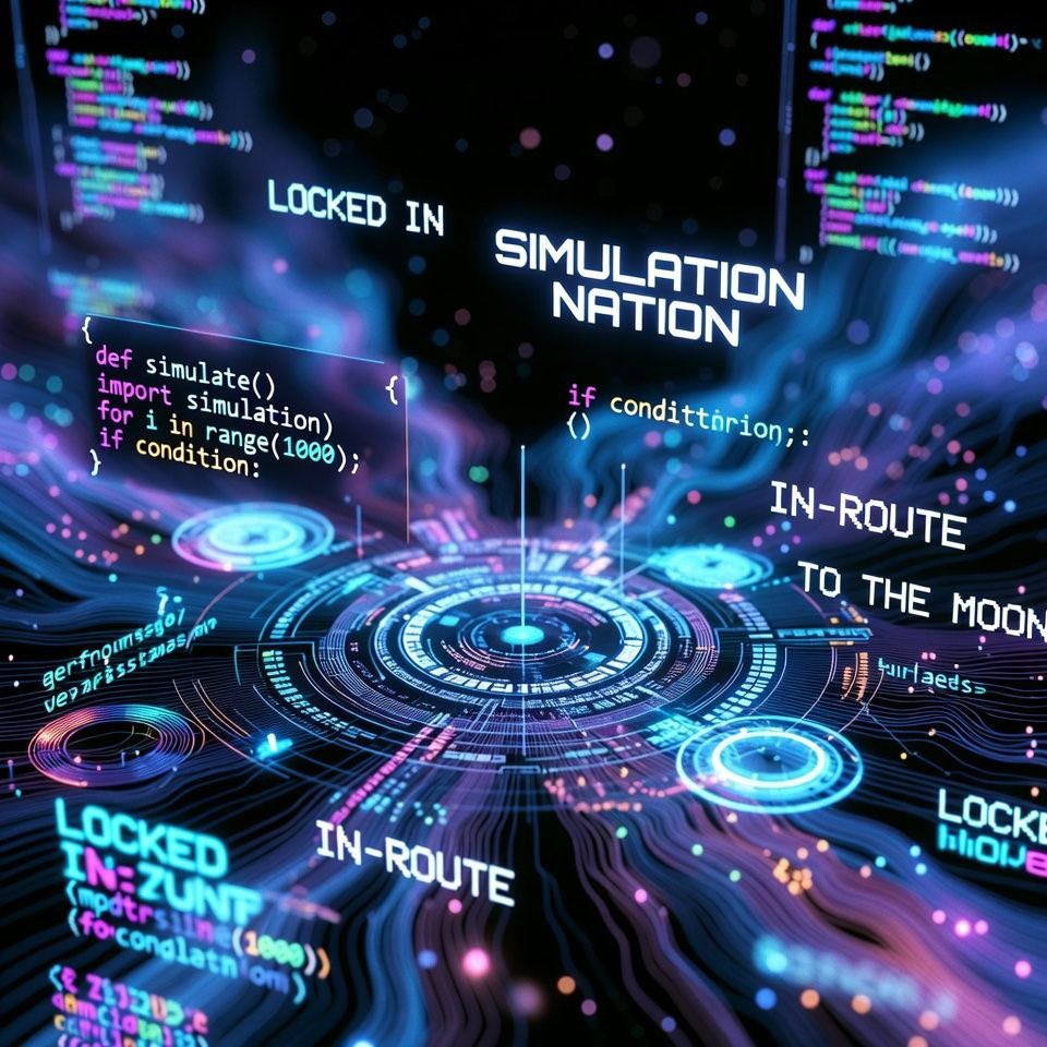 Zara__876's tweet photo. @JR5_Crypto $Simulation isn’t a gamble it’s the ultimate investment in understanding the game. Once you see the code, you stop rolling dice and start reading the matrix.

https://t.co/Q8Un3p5CTW https://t.co/KEV8baNbaD