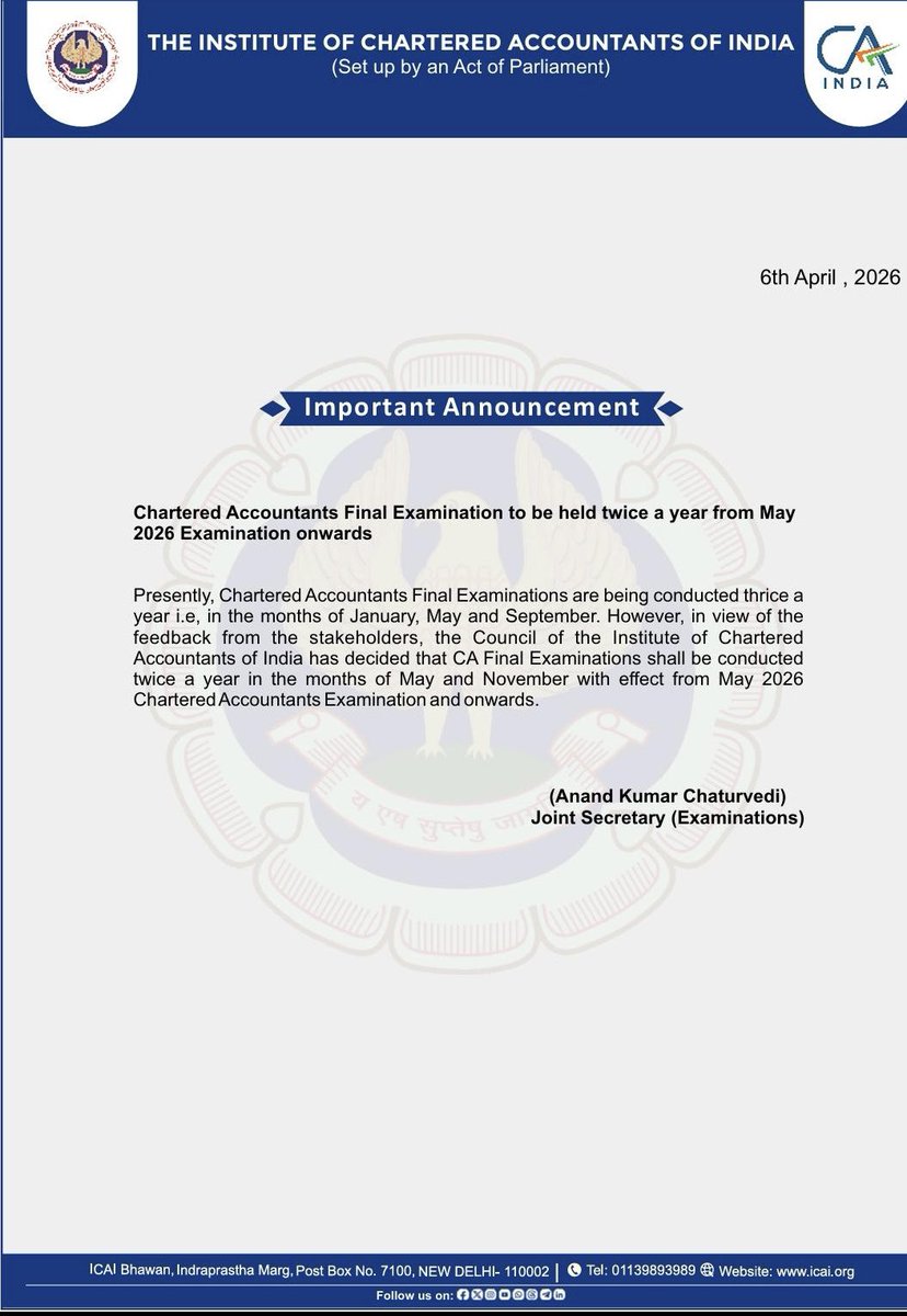 CA. Rajesh Sharma tweet media