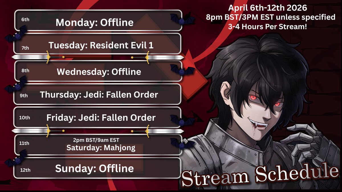 Siegwulf | Vtuber 🦇🗡️ tweet media