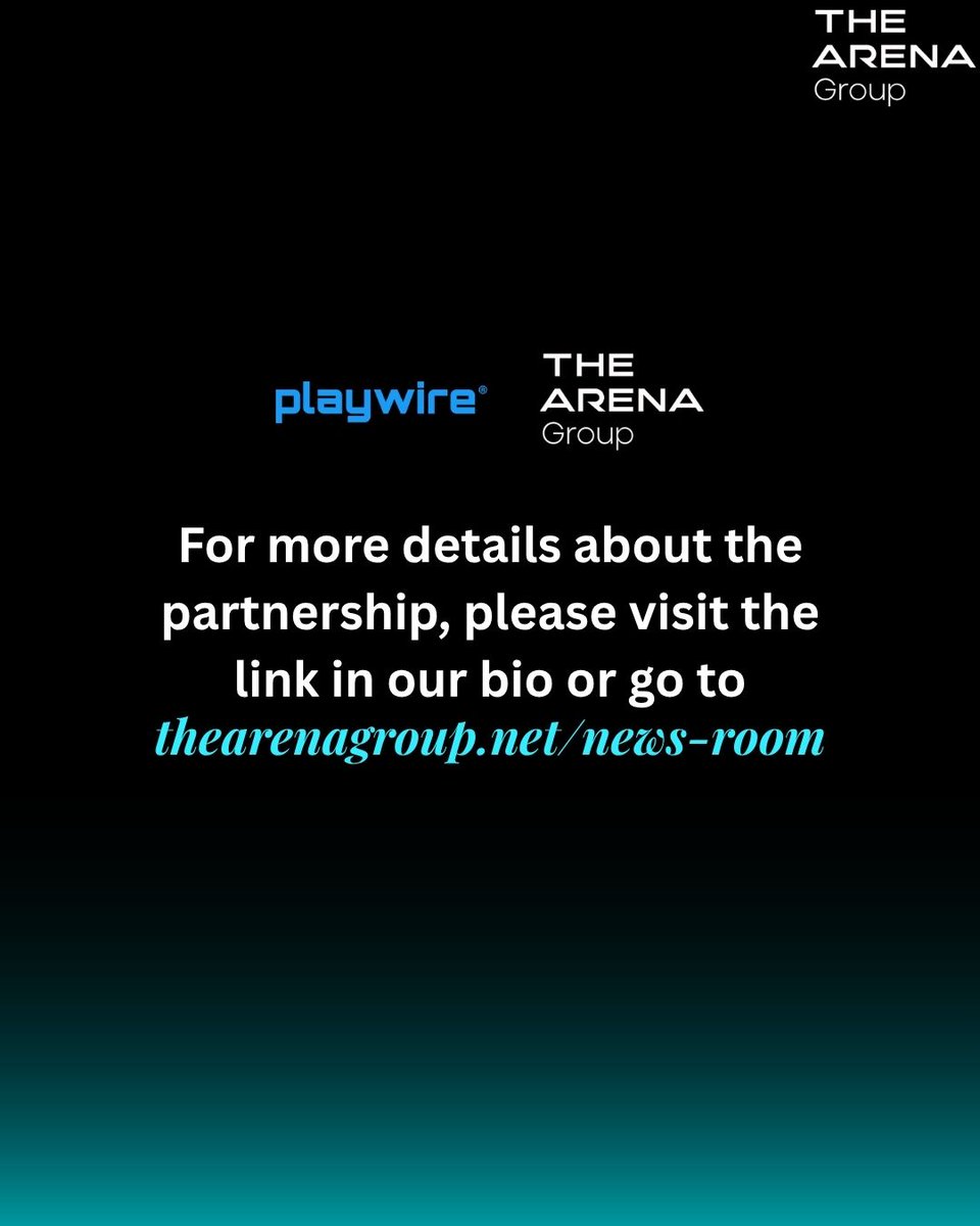 paradiumai's tweet photo. The Arena Group and @playwire have teamed up!

To learn more about the partnership, read the press release linked below🔗 https://t.co/1vWMA2w41b