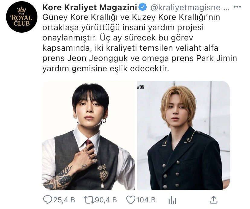JELLYM00N7's tweet photo. tides | #jikookau

İki prens,aynı görevde ve aynı gemide ama bambaşka savaşların içinde. Yıllardır susturdukları hisler, açık denizde kaçacak yer bulamaz. Jeongguk’un parmağındaki yüzük her şeyi engellerken, gözleri her şeyi ele verir. Jimin kaçar ama kalbi çoktan yakalanmıştır. https://t.co/PQHJ4mKCvI