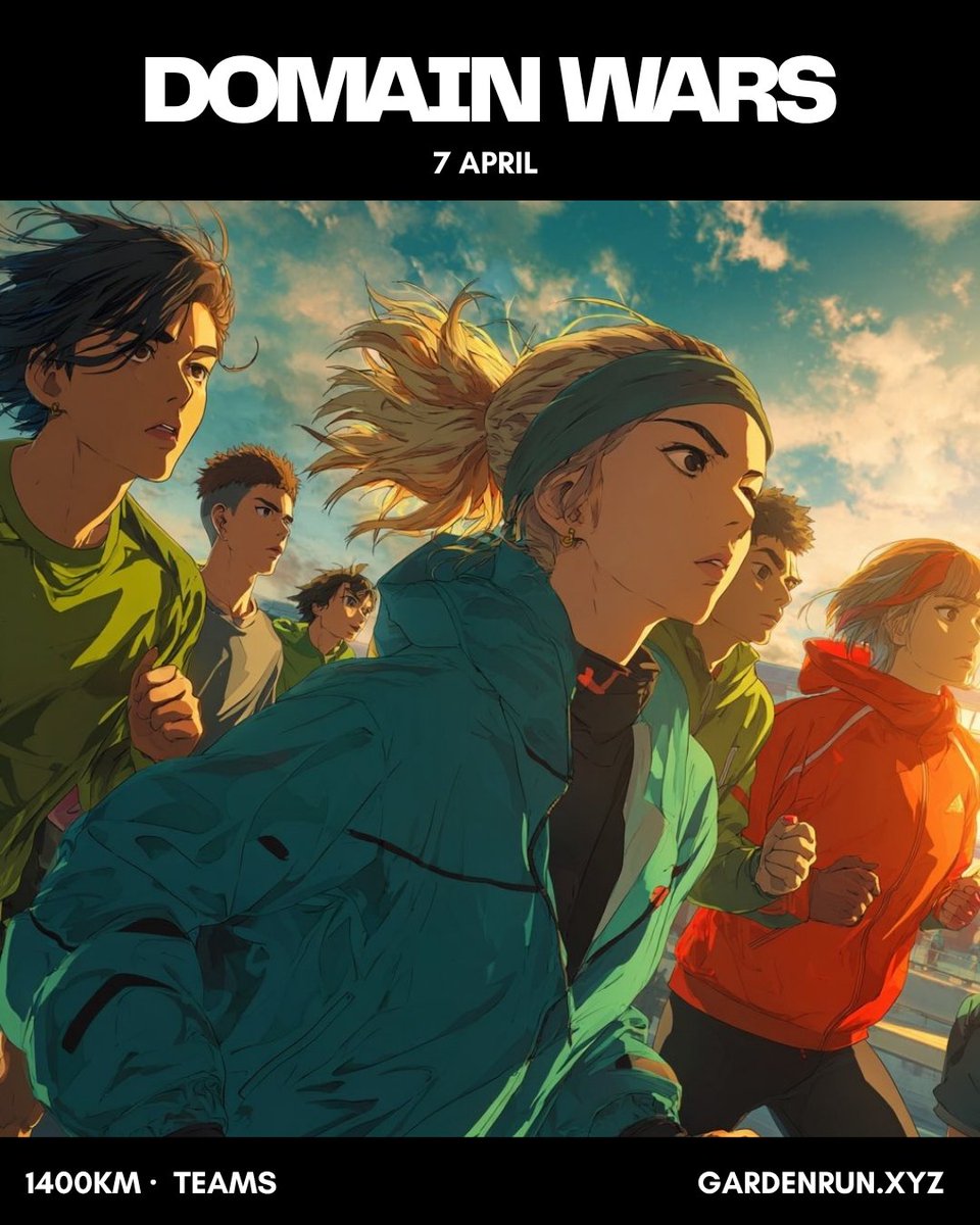 azukirunclub's tweet photo. Domain Wars is live ⚔️

1,400km from Tokyo to Kagoshima.

Teams are set. You've recruited, planned, and prepared.

Now it's time to show up.

May the best team win 🤝 https://t.co/t9rXwK4Eoi