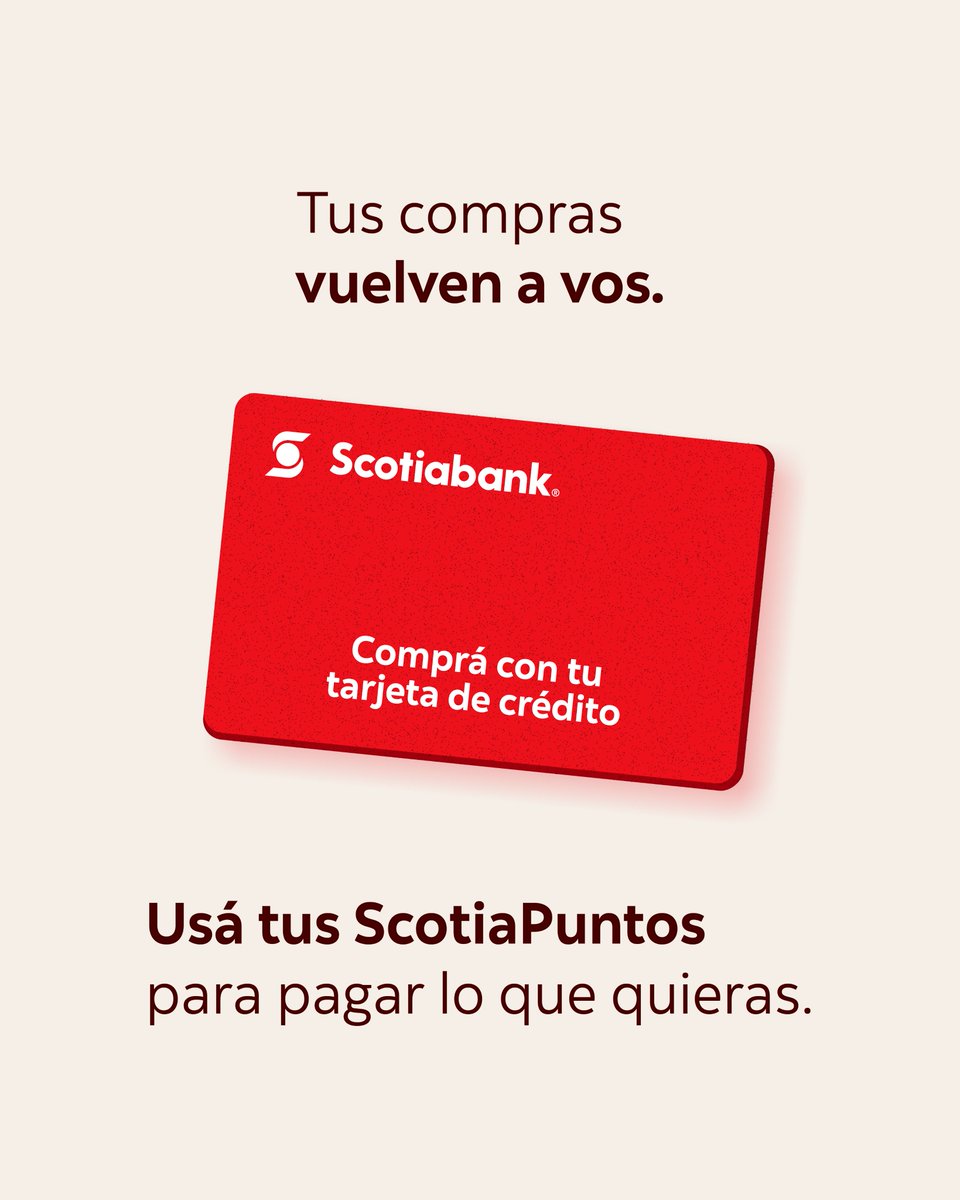 ScotiabankUy's tweet photo. Lo que viviste este verano puede seguir dándote beneficios.🤩

📲Canjeá tus ScotiaPuntos de forma simple en ScotiaMóvil.

Cuando elegís bien cómo pagar, disfrutás más de lo que imaginás.💳 https://t.co/zaM3vbXdSI