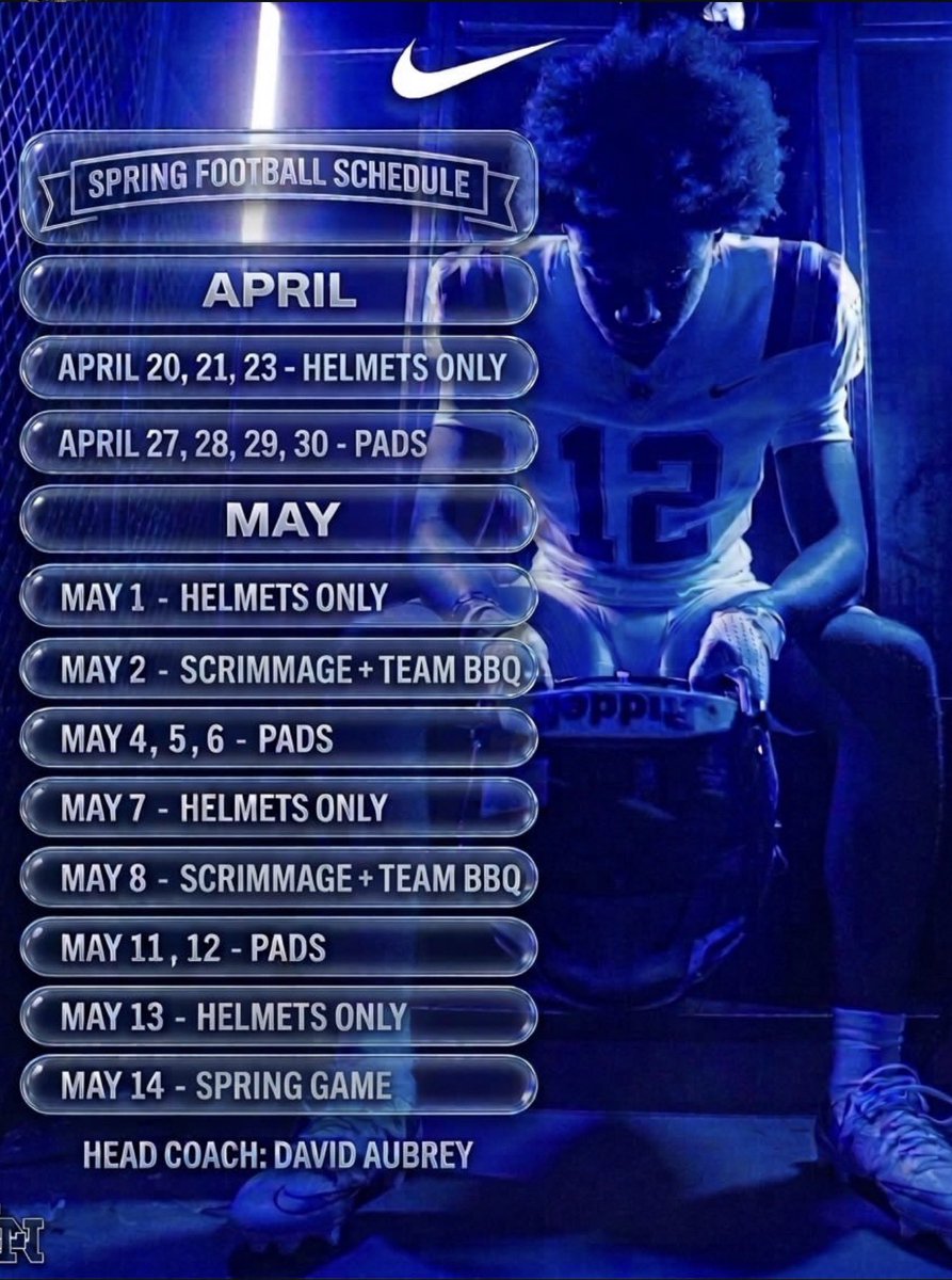 come check us out this spring we got dogs all over the field💯 <a href="/daubrey52/">David Aubrey</a> <a href="/Andy_Villamarzo/">Andy Villamarzo</a> <a href="/Andrew_Cherico/">Andrew Cherico</a> <a href="/Coach_Creighton/">Chris Creighton</a> <a href="/CoachMizellGSU/">Zak Mizell</a> <a href="/CharlesWoodson/">Charles Woodson</a> <a href="/247Sports/">247Sports</a> <a href="/247recruiting/">247Sports Recruiting</a> <a href="/RivalsHS/">Rivals High School</a> <a href="/OS_ChrisHays/">Chris Hays</a> <a href="/WillClouden/">Will Clouden</a> <a href="/Coach_Hall7/">Will Hall</a> <a href="/CoachRyanAplin/">Ryan Aplin</a> <a href="/CoachBeerUCF/">Ryan Beer</a> <a href="/Callaghan_UCF/">Ryan Callaghan</a>