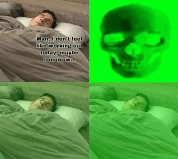 Skeletons posting tweet media