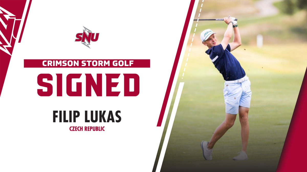 SNUMensGolf's tweet photo. 𝑺𝒊𝒈𝒏𝒆𝒅 ✍️

Welcome to the Storm Family, Filip!

#BoltsUp⚡️ https://t.co/E6t1ttxXiG