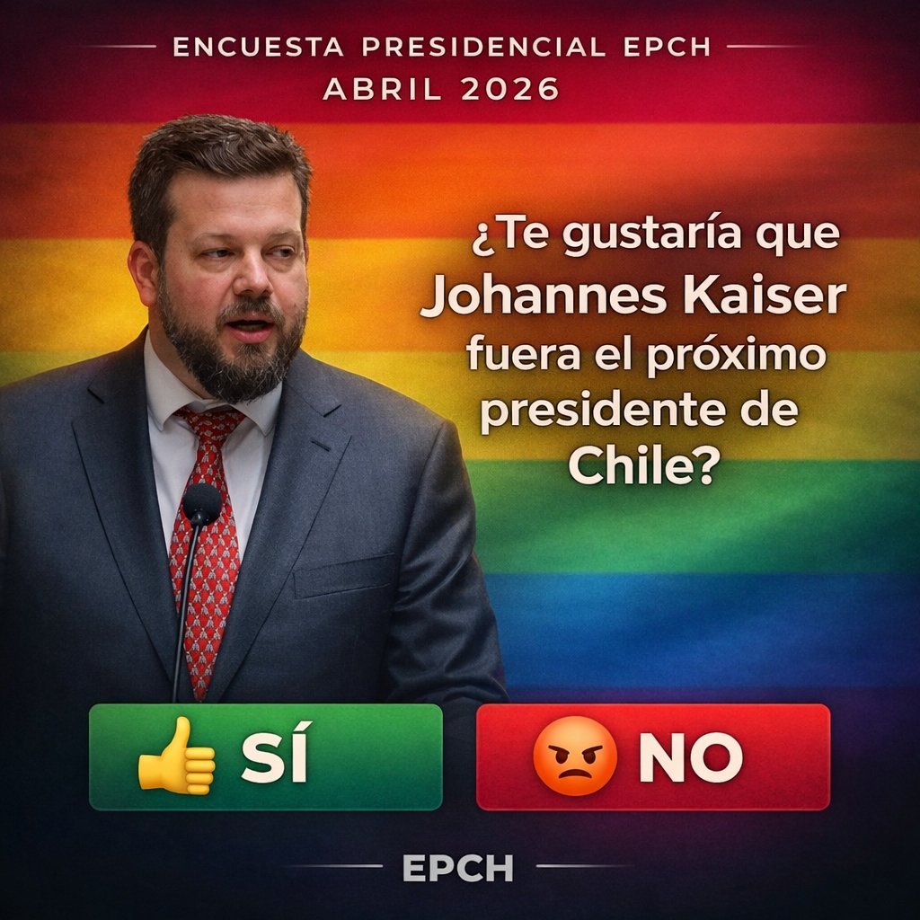 EPCH (Elecciones Presidenciales Chile) tweet media