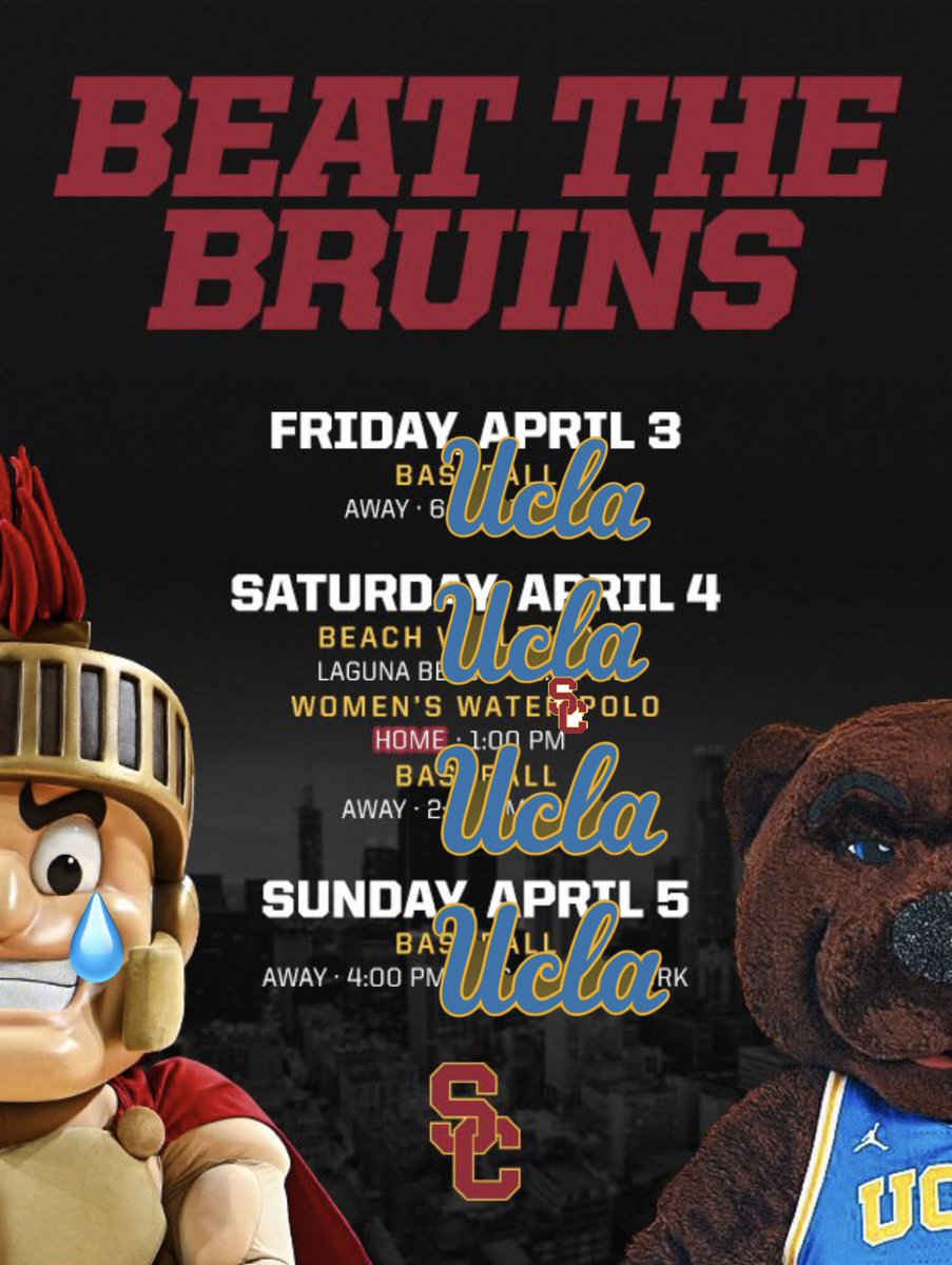 UCLA went 4-1 against SC
5-1 if you include South Carolina