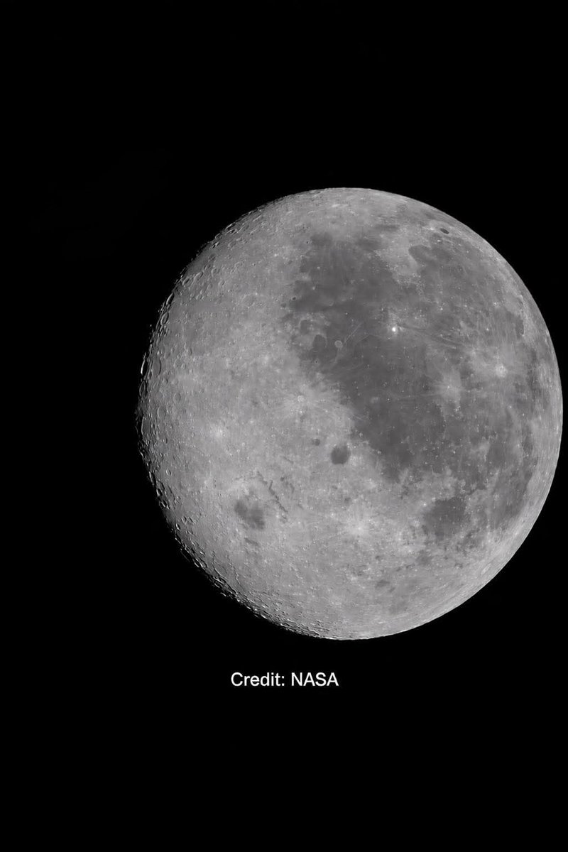 NASA just released this newest image of Moon captured by Artemis II crew.