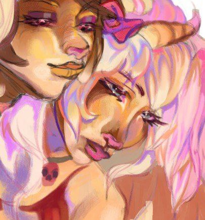skyletended's tweet photo. @Abortius No one EVER did commission me, and i have VGen, so im just staying here like🧍‍♀️and i dont know what causing the ACTUAL problem. Those are my arts below, im drawing in semi-realistic style https://t.co/IGhYzYs1WR