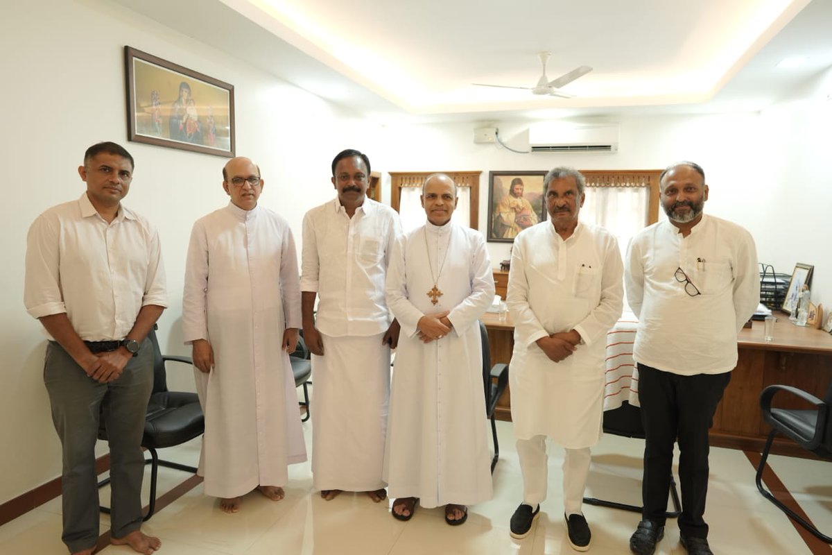 thekjgeorge's tweet image. Today, I had the privilege of conducting a series of significant engagements across #Kottayam District, #Kerala.

As part of my outreach, I had the pleasure of meeting #Puthuppally Constituency MLA Shri. #ChandyOommen and connecting with party workers and supporters across