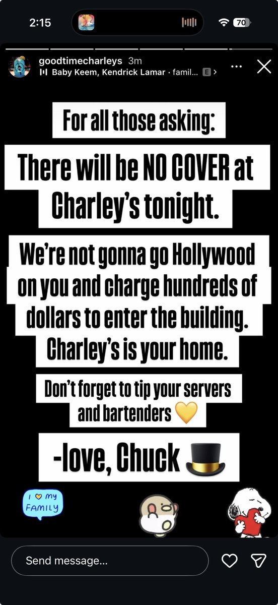 Omg you guys are the bestttttt. Only that ur charging $500 to guarantee a table 😂😂😂