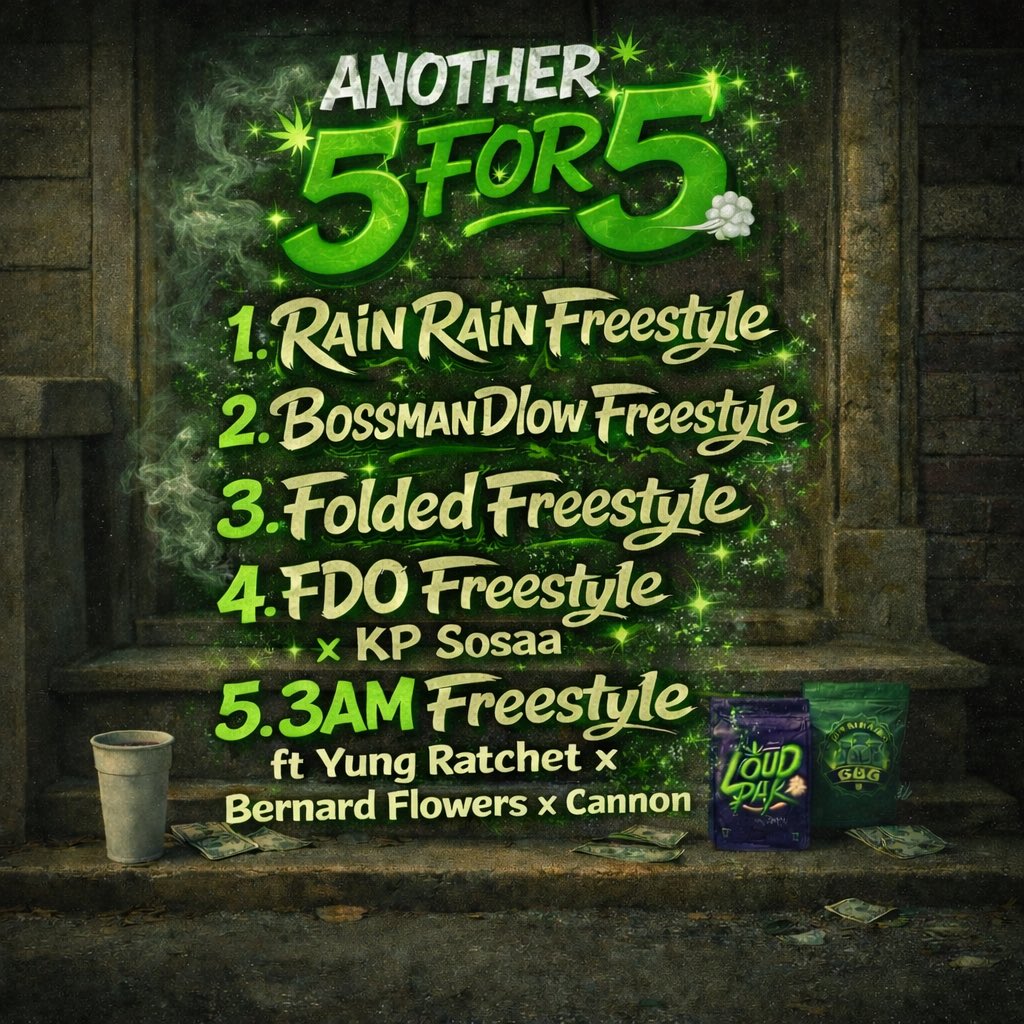 LoudPak901's tweet photo. #Another5for5✋🏾OUT NOW‼️🔥
https://t.co/2grf9S3B1L https://t.co/8D13Mr6tsI