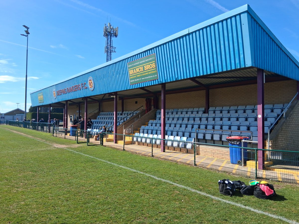 First trip to <a href="/DeepingRangers/">Deeping Rangers FC</a> .  Lovely ground 👌🏻 Lovely people 👌🏻 hopefully be back next season!!