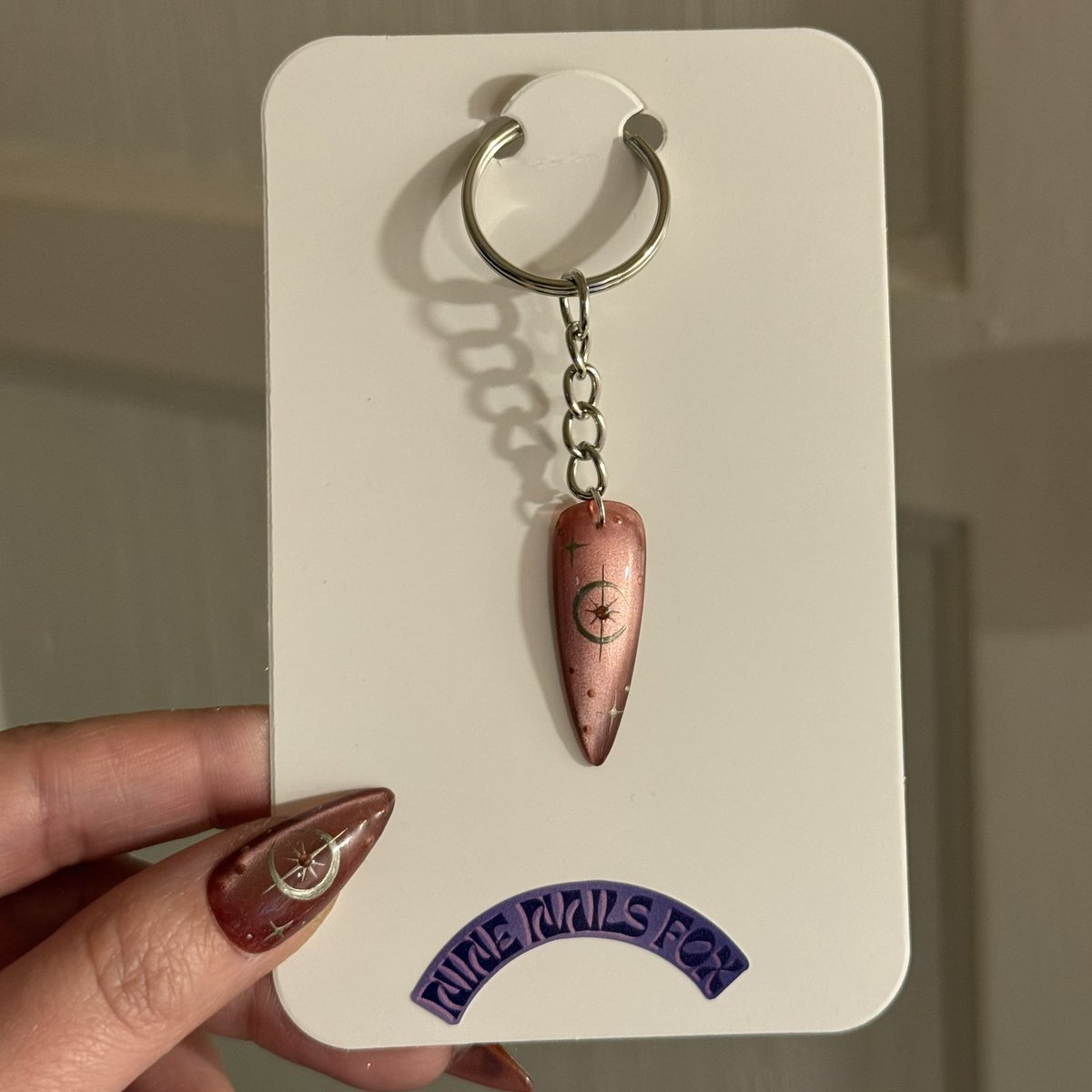 eviefoxiee's tweet photo. I know some of you love my work but a nail set can be expensive so you can now support my small business by getting a keychain with a nail from your favorite set <3 I’m so excited to release this new product omg 🥹 (link below or in my bio) https://t.co/e2Axvvu9za