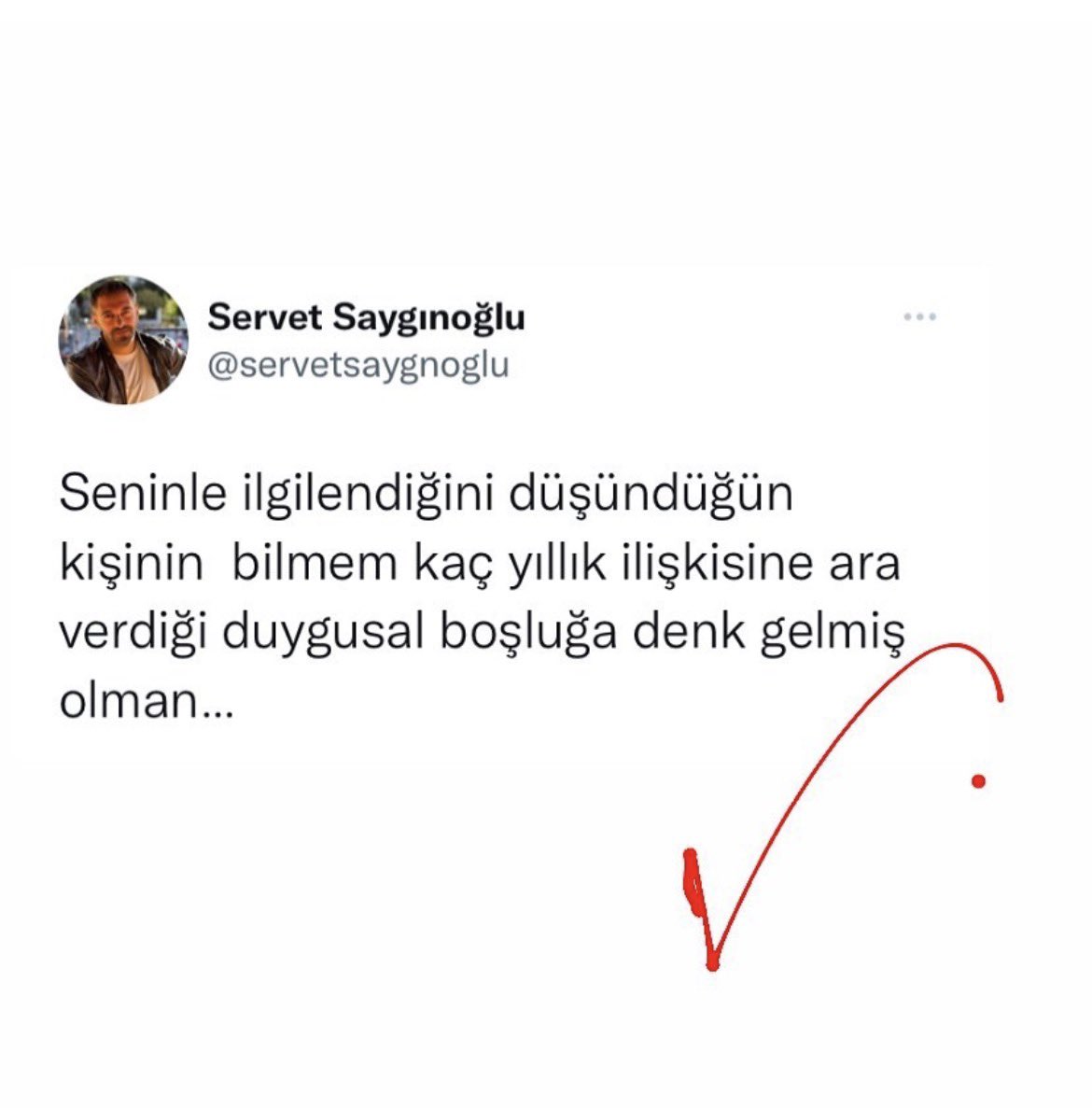 Servet Saygınoğlu tweet media