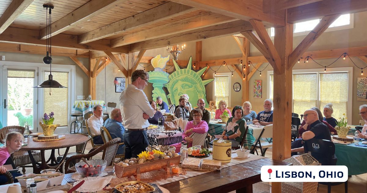hambleyforohio's tweet image. There's less than 30 days til the primary! This past week we crisscrossed the state, including stops in #Portage, #Columbiana, #Cuyahoga &amp;amp; #Trumbull counties. We're meeting folks in every community because I truly believe our message resonates with the needs of everyday #Ohioans.