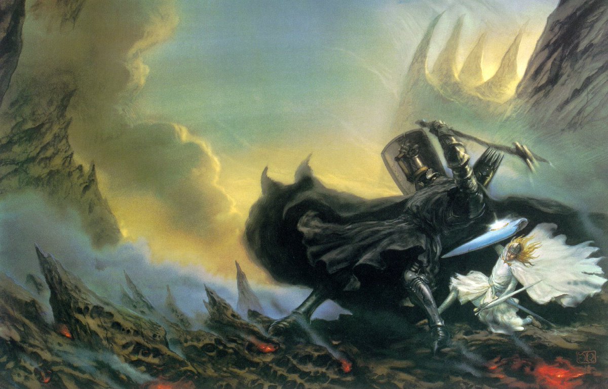 Fingolfin's Challenge — John Howe