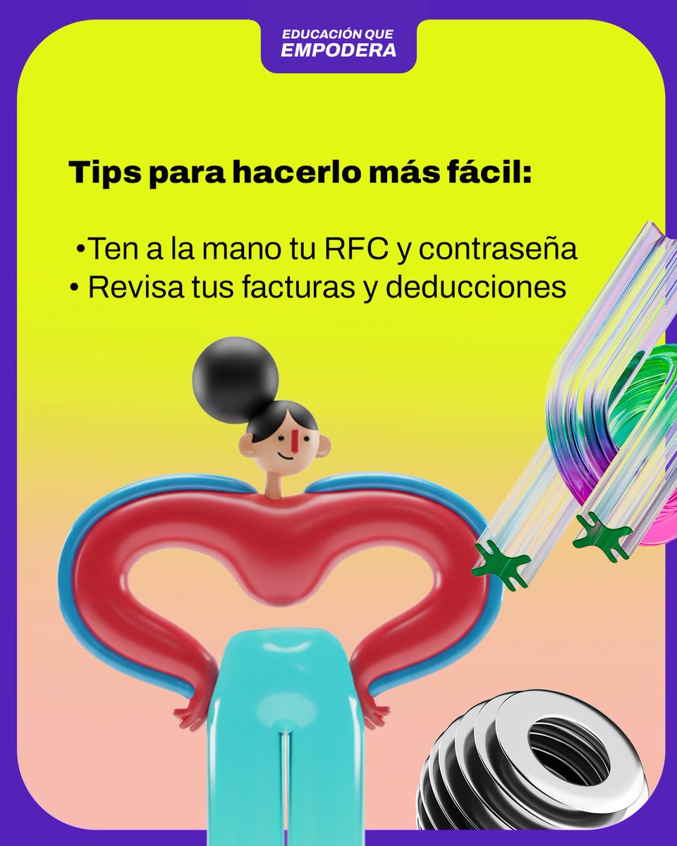 ABMMundoPyME's tweet photo. ✨ Abril llegó… y con él, la oportunidad de poner tus finanzas en orden 📊💡
Sabemos que la declaración anual puede sentirse compleja, pero también es un momento clave para tomar control, detectar oportunidades y tomar mejores decisiones 💼 https://t.co/6GAYH5yiE6