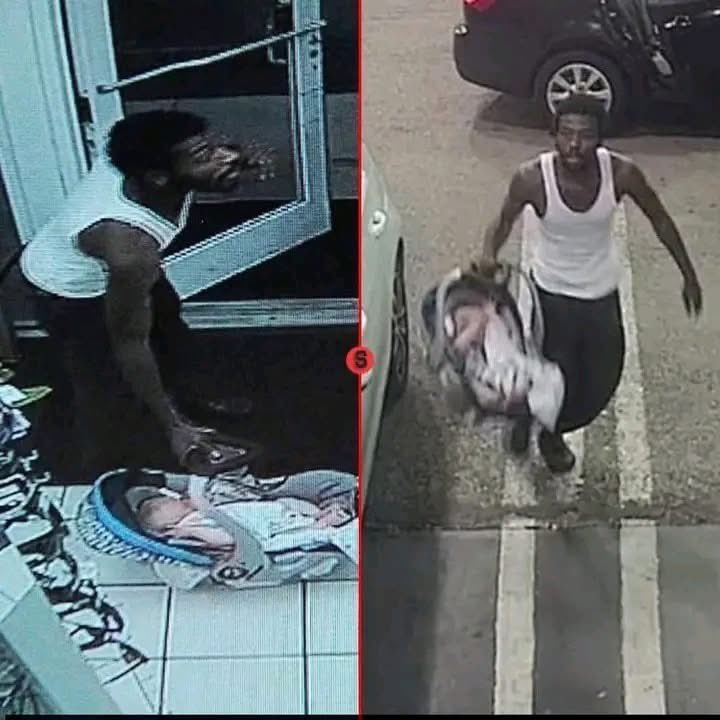 Disrupttor's tweet photo. This black man stole a car and realized there was a four-month-old baby in the back seat.
Instead of panicking and fleeing, this Beaverton thief showed a strange kind of “moral code”, he actually turned around and drove back to the scene.

What shocked everyone wasn’t just that he returned the baby safely, but his attitude. Instead of apologizing, he stepped out and lectured the mother for leaving her child alone with the engine running 😳

After delivering his unexpected “parenting advice,” he got back in the car and disappeared again.

Police began searching for him, but the story quickly became one of the most bizarre mixes of crime and conscience, where a thief somehow chose responsibility over an accidental k!dnapping.

Me: I almost feel like clapping for him, but wait; he’s still a thief! 😅 what do you think? 🤣

#StrangeButTrue
