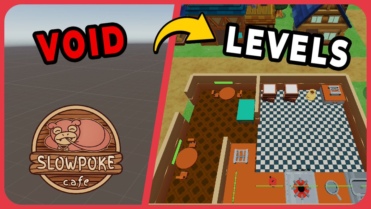 HAVC919's tweet photo. New devlog for Slowpoke cafe out now!
#indiedev #gamedev #unity3d #pokemon #pokemonfangame https://t.co/m7j1ZrvGyF