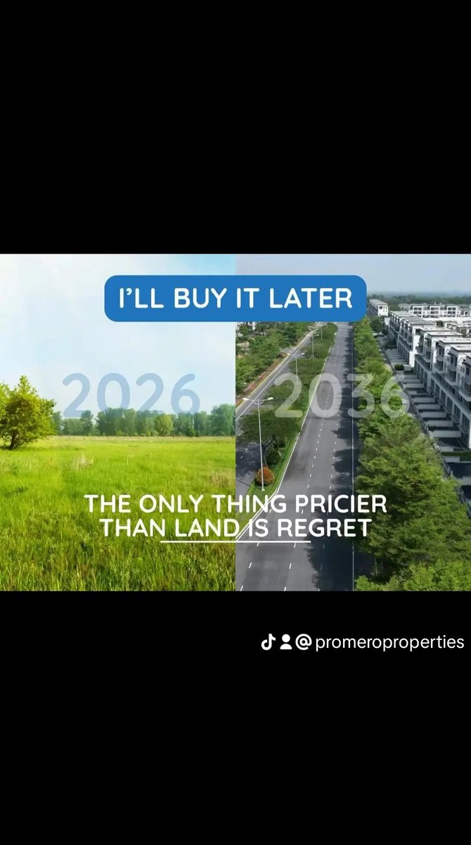 PromeroProperty's tweet photo. Best time to buy property is now
#Resurrección #ExatlónMéxico #UFCVegas115 #nigeriansdeservebetter #nigeriableeding #abuja #land #PropertyInvestment #PropertyManagement https://t.co/owfGv9f7bo