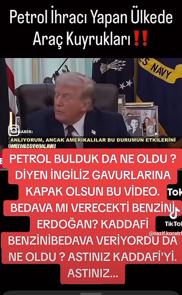 Zargos8's tweet photo. Petrol ihracatı yapan ülkede araç kuyrukları… https://t.co/hyV3402QHG