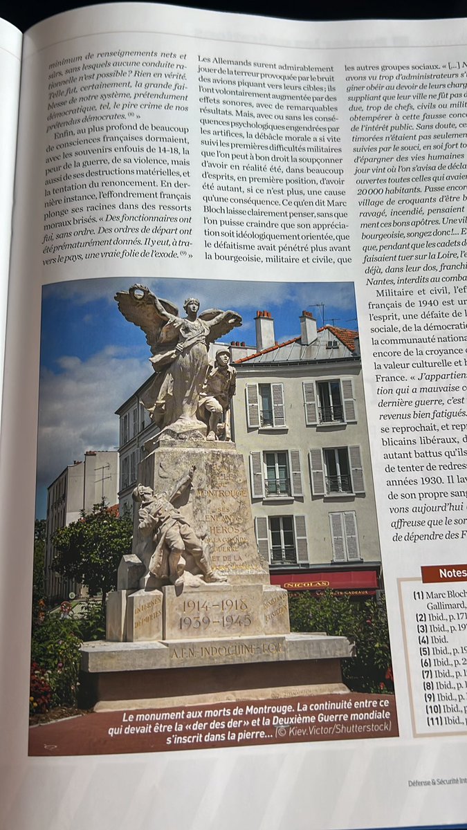 Montrouge2020's tweet image. Le très beau monument aux morts de #Montrouge à l’honneur dans le dernier @DSI_Magazine 
À nos morts !