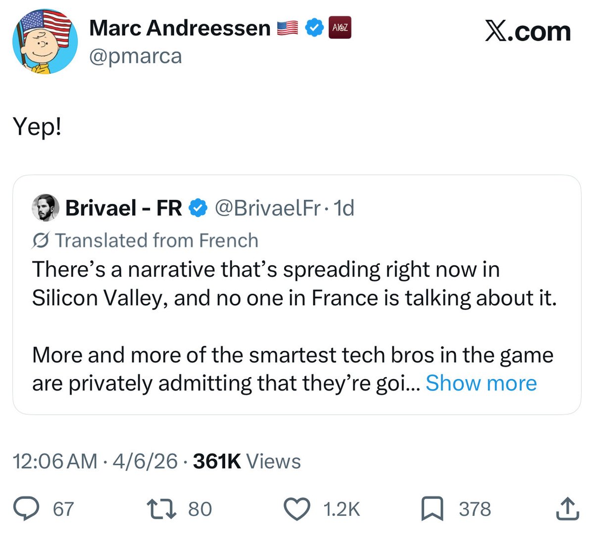 Alex Berenson tweet media