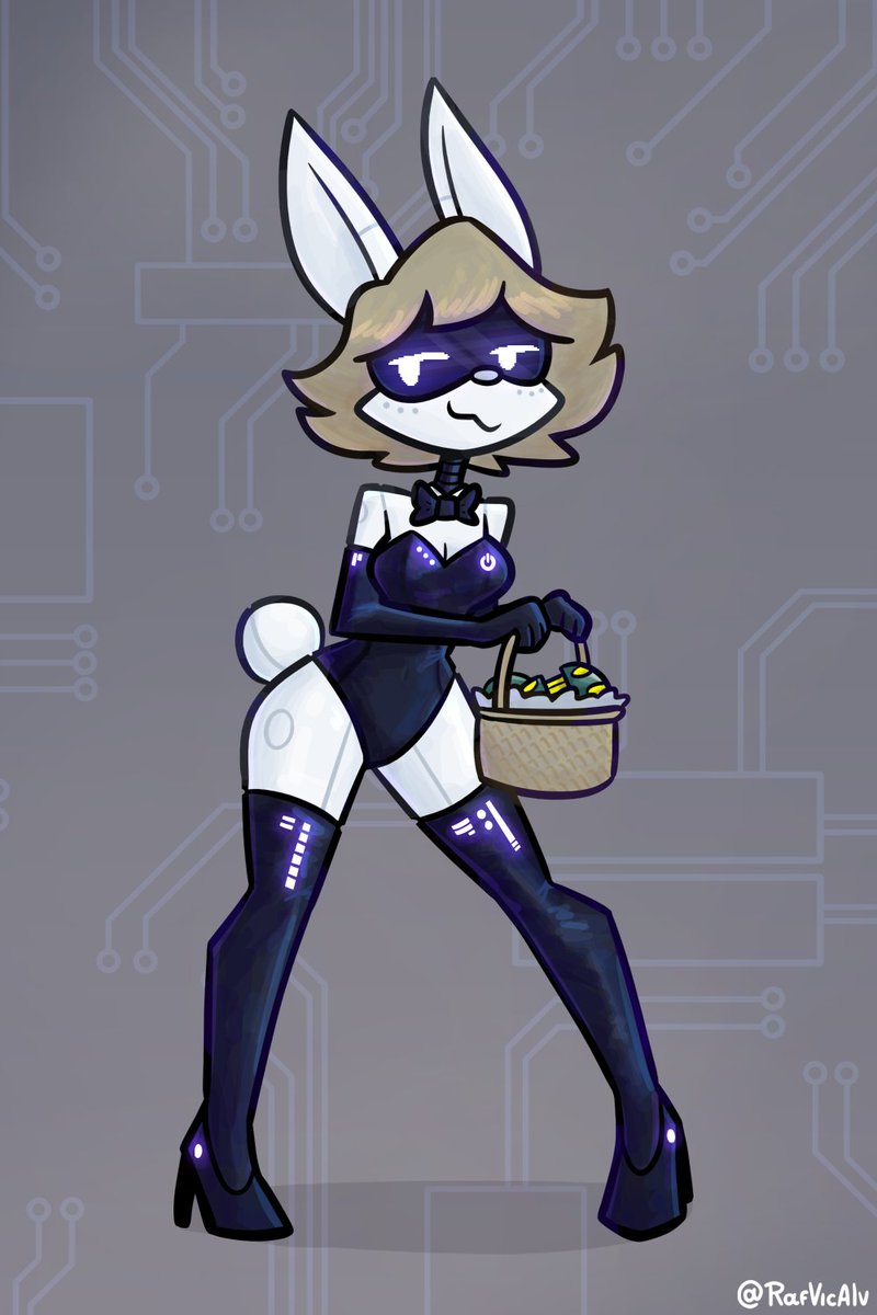 ROBO EASTER BUNNY
Will you be able to find all the robo-eggs she hid? Oh right, Easter's over, whoops haha!