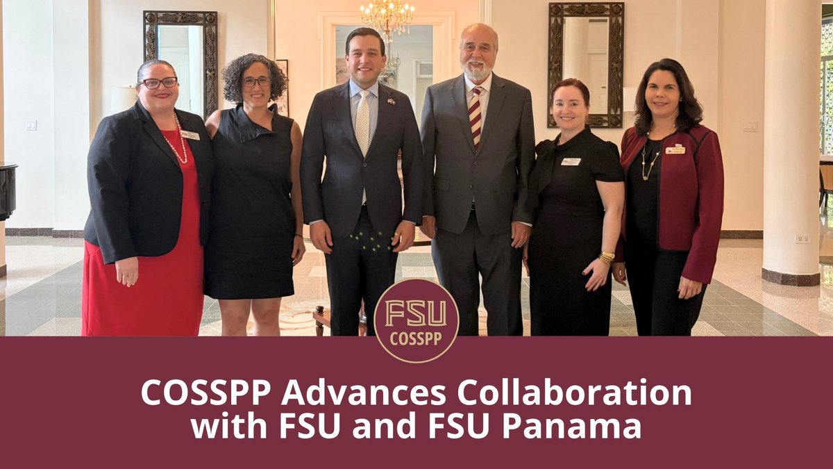 FSU College of Social Sciences and Public Policy tweet media