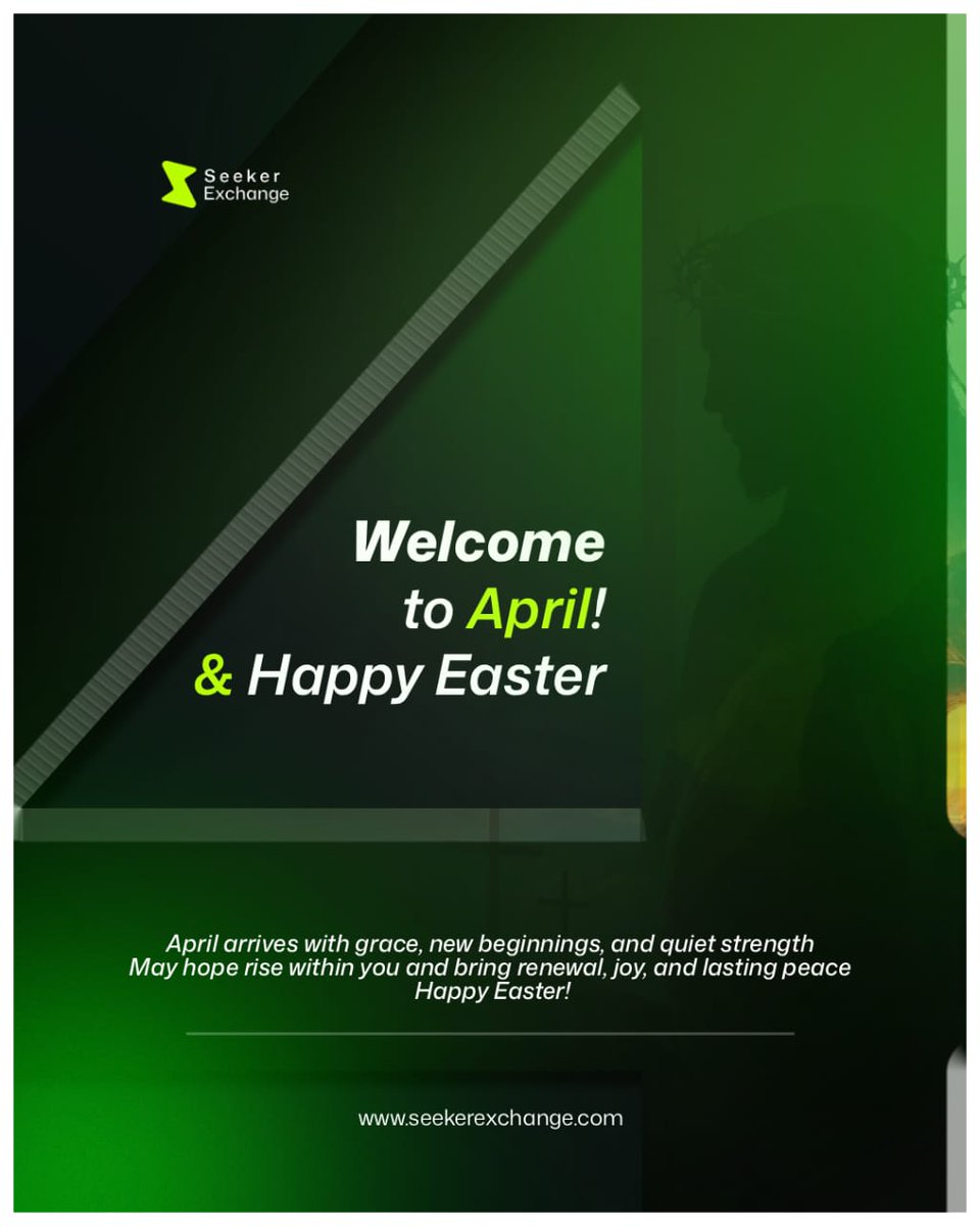 seeker_exchange's tweet photo. Easter isn’t just a weekend on the calendar; it’s the ultimate proof that the biggest breakthroughs often come after the longest waits.

May this April bring a resurrection to every dream you’ve put on hold and a better chapter in the stories you’re still writing💚🕊️. https://t.co/dVdy9P62WC