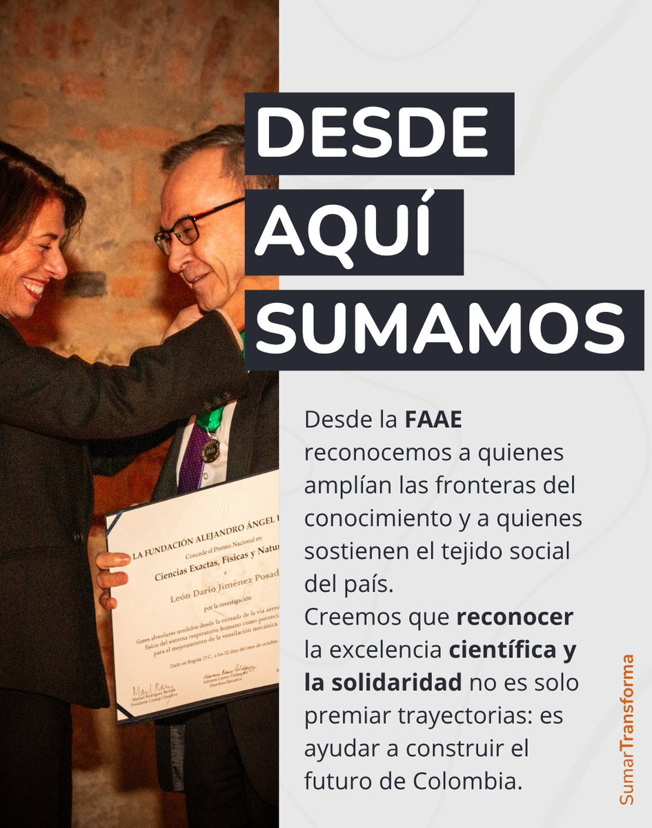 FAAEColombia's tweet photo. Somos parte de @afecolombia porque creemos en el poder de la colaboración entre fundaciones. 
Durante 70 años hemos comprobado que las cosas buenas resuenen cuando sumamos esfuerzos. https://t.co/EUQKs3YCdk