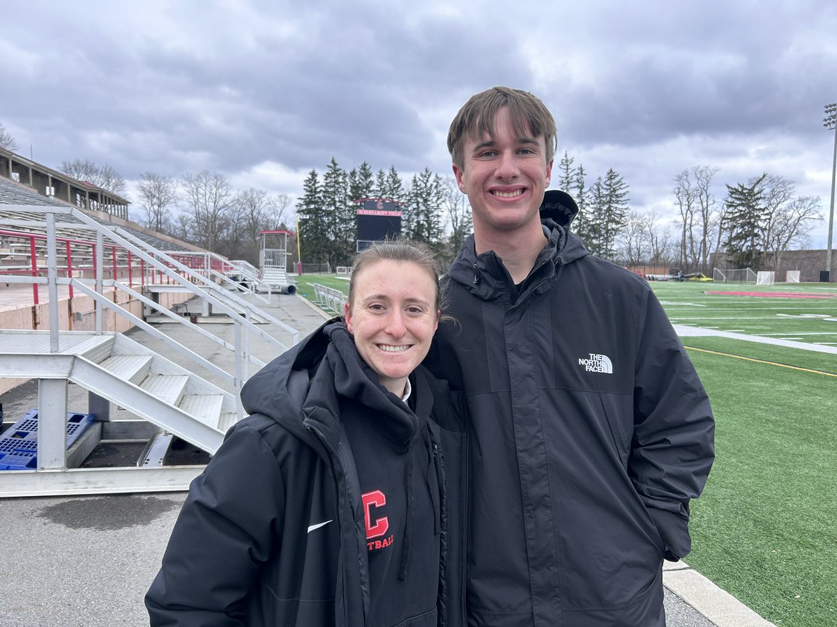 NateNorvell's tweet photo. Cornell Football is impressive! Huge thanks to @Sean_Reeder , @DanSwanstrom , and @M_E_Miller for showing me @BigRed_Football. 
#YellCornell #GoBigRed

@westcoastpreps_ @BrandonHuffman https://t.co/P0vA5h5Kjs