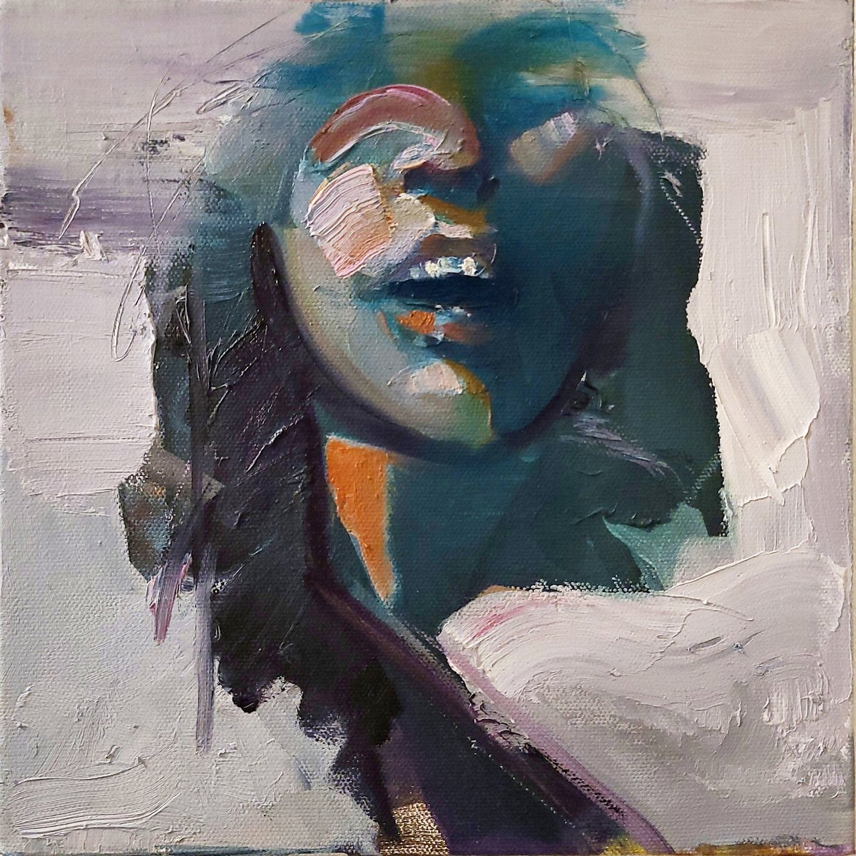 i_shkipin's tweet image. “Line of Sight” found its home. 

Some parts stay. Others slip away.

This one found a home.

There’s currently a 20% discount on my website for the first 20 collectors. Prints are available as well!
link below ⬇️
#figurativepainting
#abstractportrait