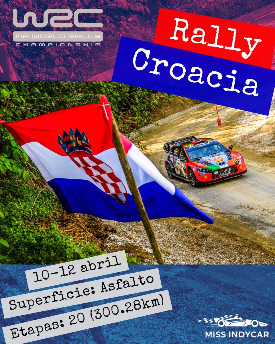Este fin de semana tenemos acción en el World Rally Championship con el Rally Croacia 2026 🇭🇷.

Después de años teniendo su base en la capital (Zagreb), este año el rally se ha mudado a Rijeka, en la costa del Adriático. El Parque de Asistencia está ahora en el Circuito de