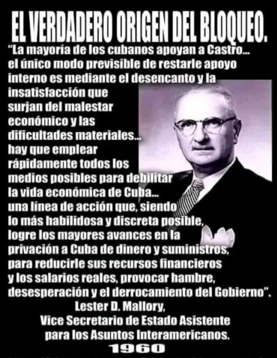 Siguen tratando de asfixiarnos y además nos amenazan por no poder lograr sus objetivos. 
Ante esa actitud agresiva #Cuba defiende su paz y #CubaEstáFirme