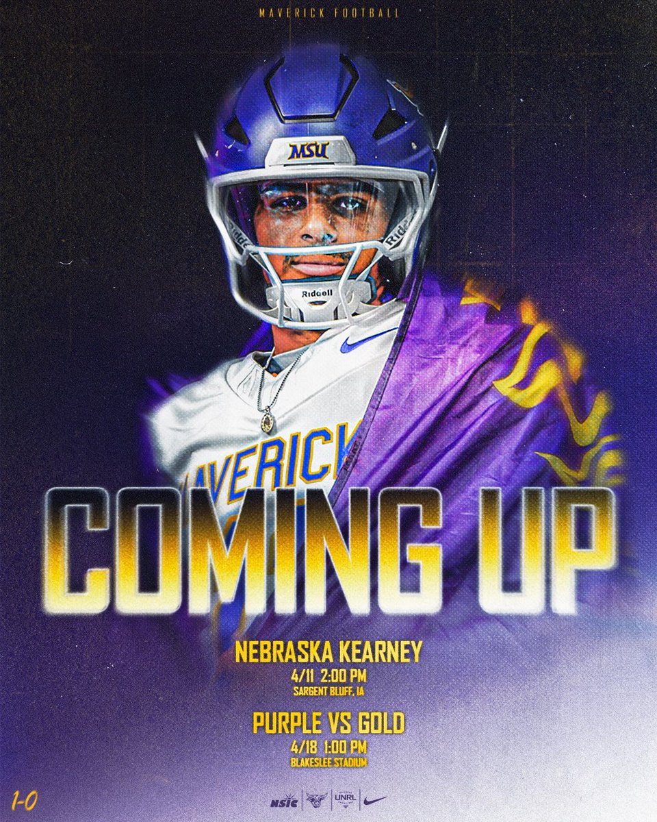maverick_scoop's tweet photo. It’s Game Week! 

Check in with The Mavericks down in Iowa for our Spring Game! 

🤘🏽😈#ALLIN #BET 1-0! https://t.co/ONoI1ujOoe