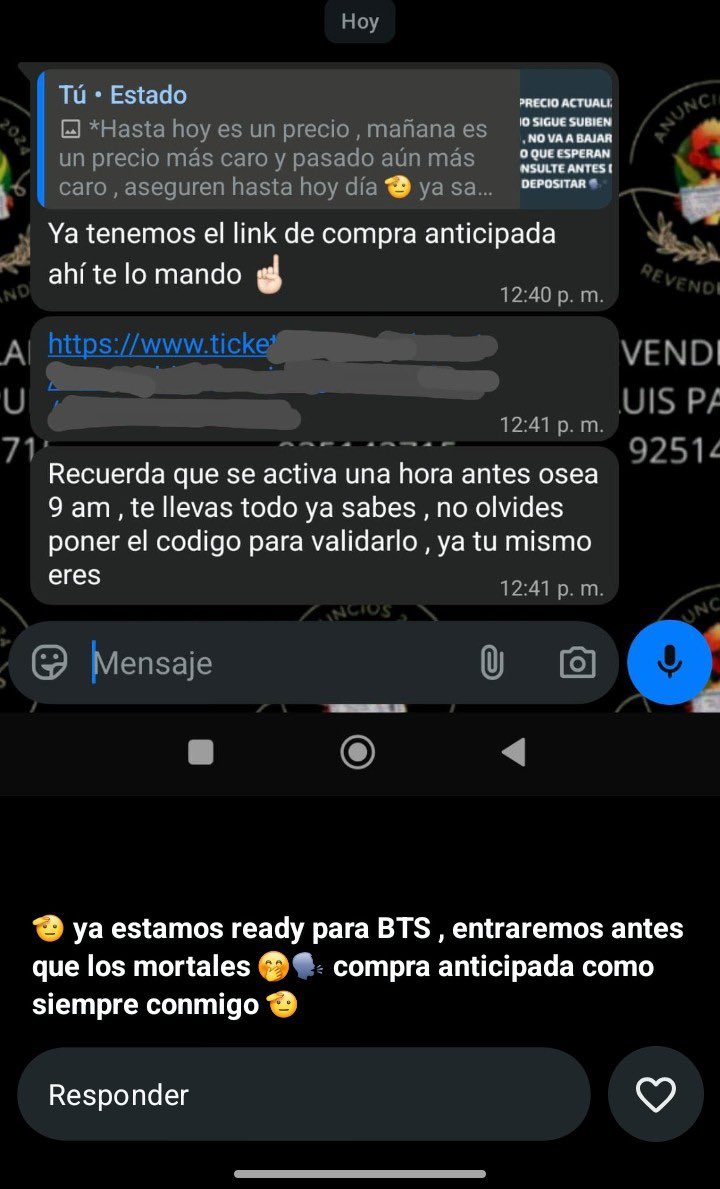 aegiguu's tweet photo. @IndecopiOficial @TicketmasterPE EXIGIMOS TRANSPARENCIA COMO ES POSIBLE QUE HAYAN PERSONAS QUE TENGAN ACCESO ANTICIPADO A LA PRE VENTA ?????????? https://t.co/DuvirlL5Bz