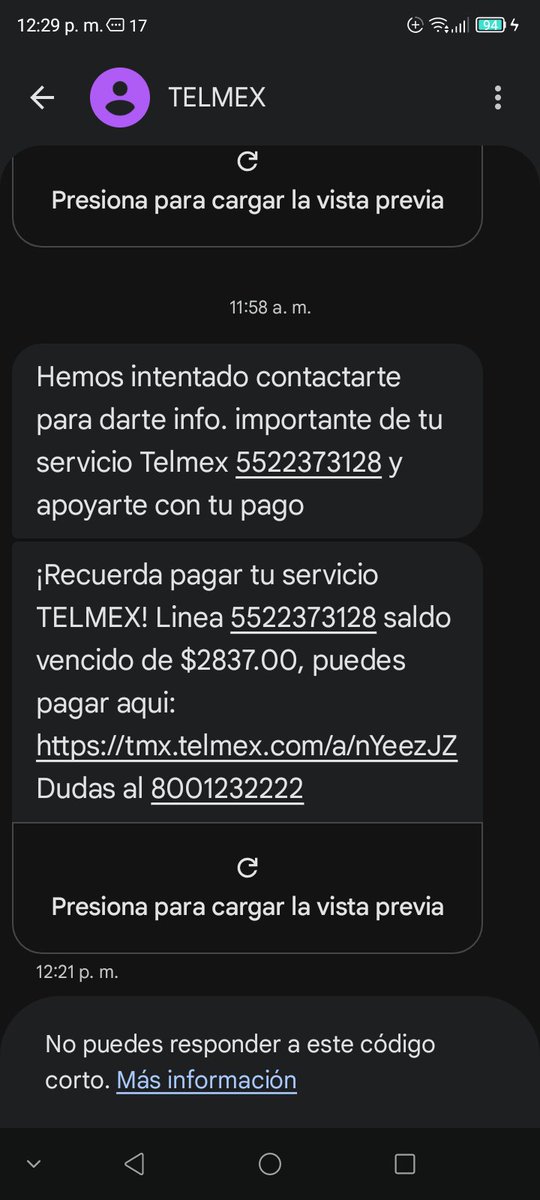 Jazmin_Rod88's tweet photo. @TELMEXSoluciona @escuderiatelmex @Carlos_Slim_D @Profeco Jamás sonó https://t.co/K5tp3zZGNd