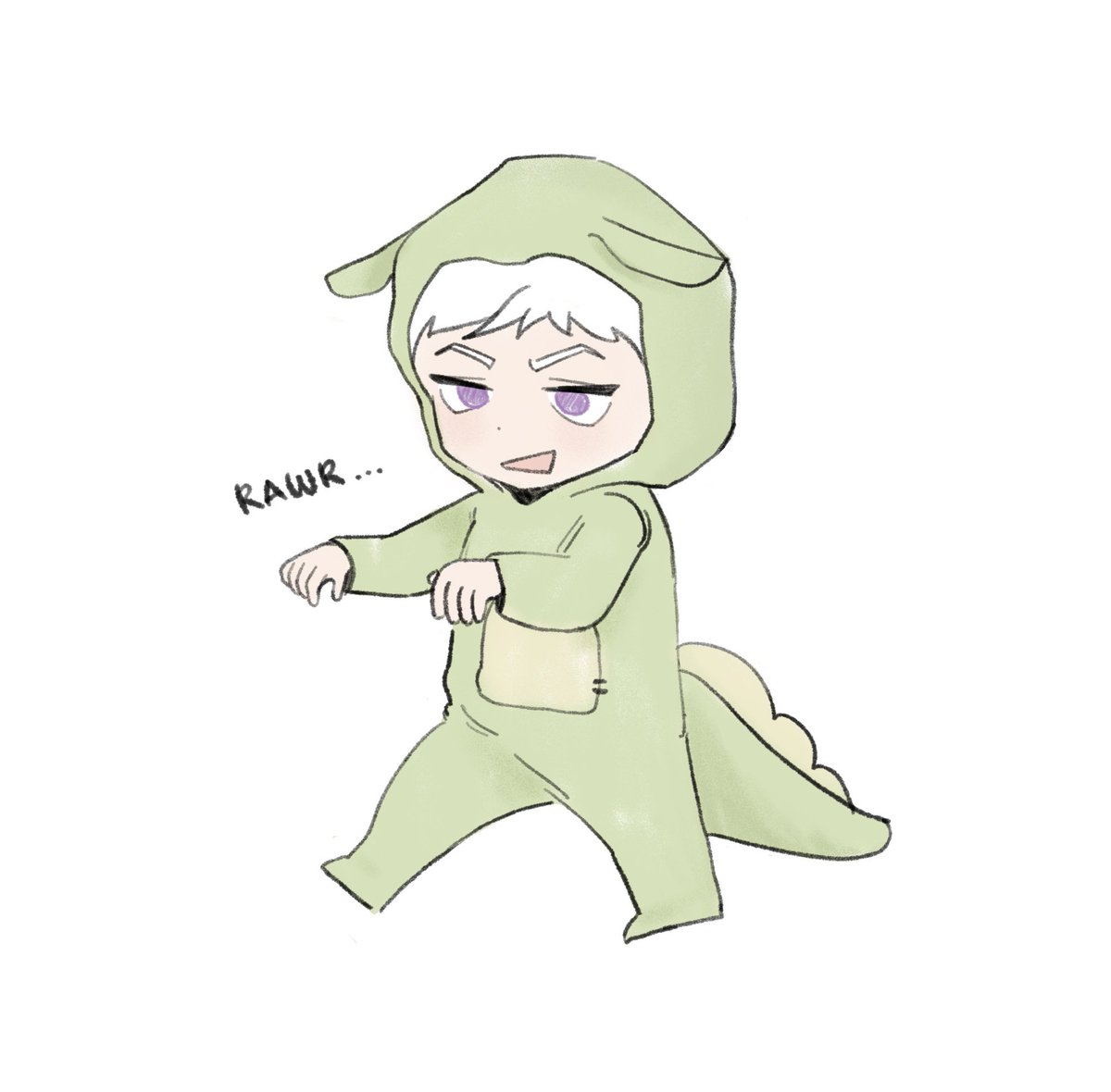 Baby aerion in his little dragon costume