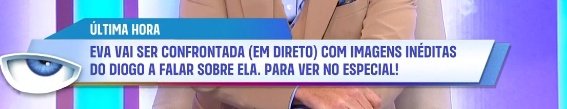 "Eva vai ser confrontada com imagens do Diogo no diário" 

"Eva vai ser confrontada com imagens do Diogo no especial" 

"Ah mas a Eva não segue em frente, a Eva não deixa de falar no assunto, a Eva se está incomodada que se mude" 🙄

#sstvi