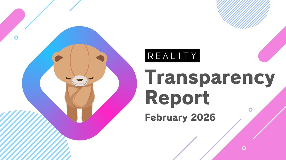 REALITY Official tweet media