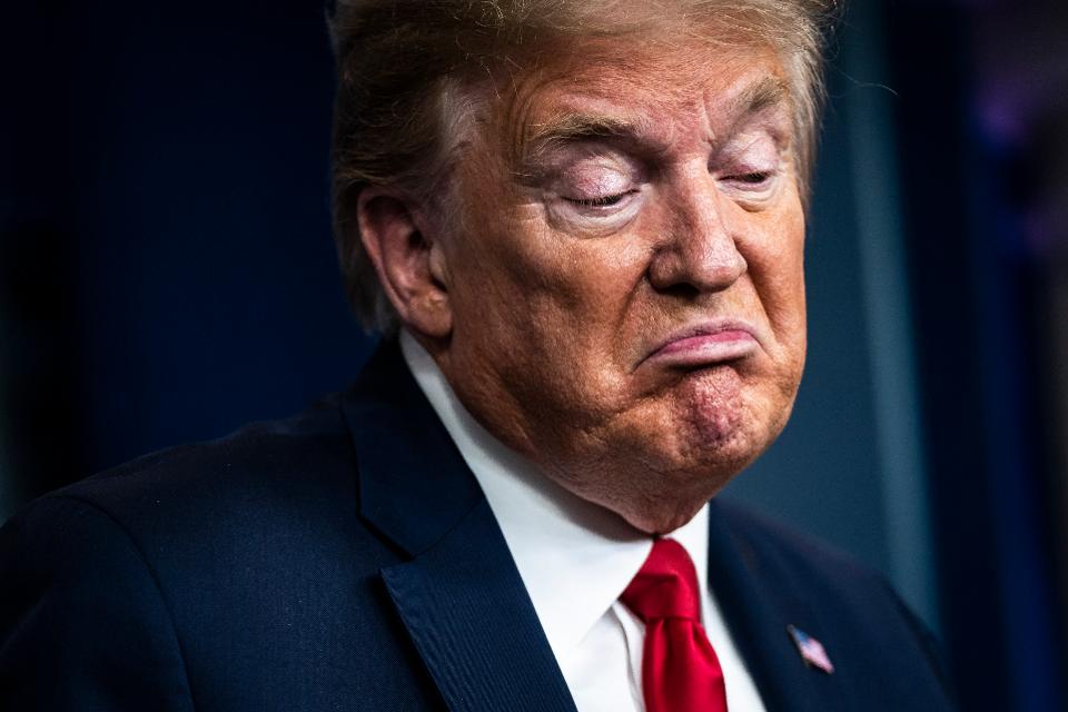 Oh, my dead, dilapidated Donaleh.

Will we ever see the end of the endless list of things nobody has ever seen before?