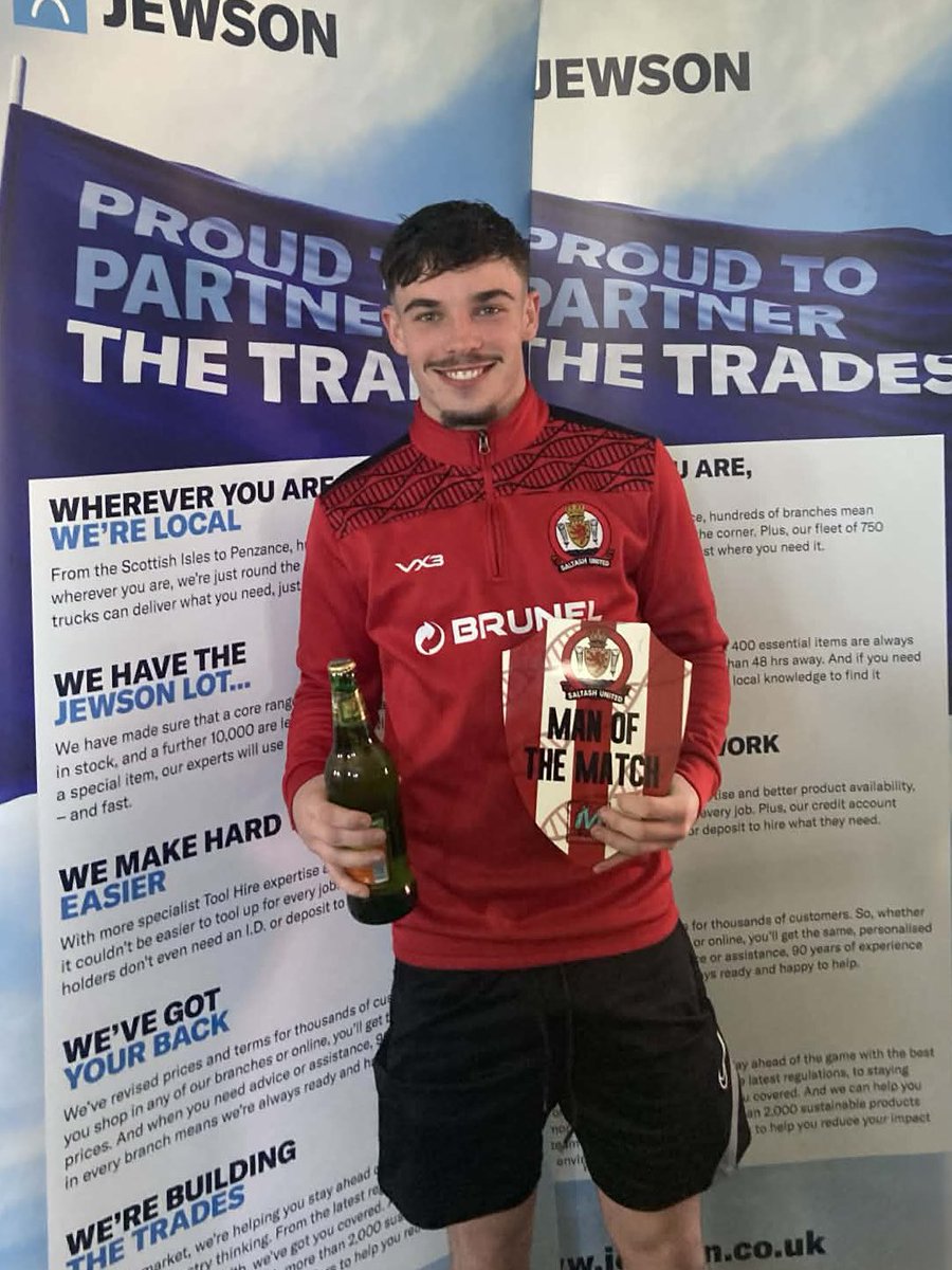 saltashunited's tweet image. Very difficult to single anyone out today, but our Man of the Match sponsors Saltash Tandoori award it to @kieranomelia7, who is sponsored by Devon &amp;amp; Cornwall Aerials.

#Ashes | #Saltash